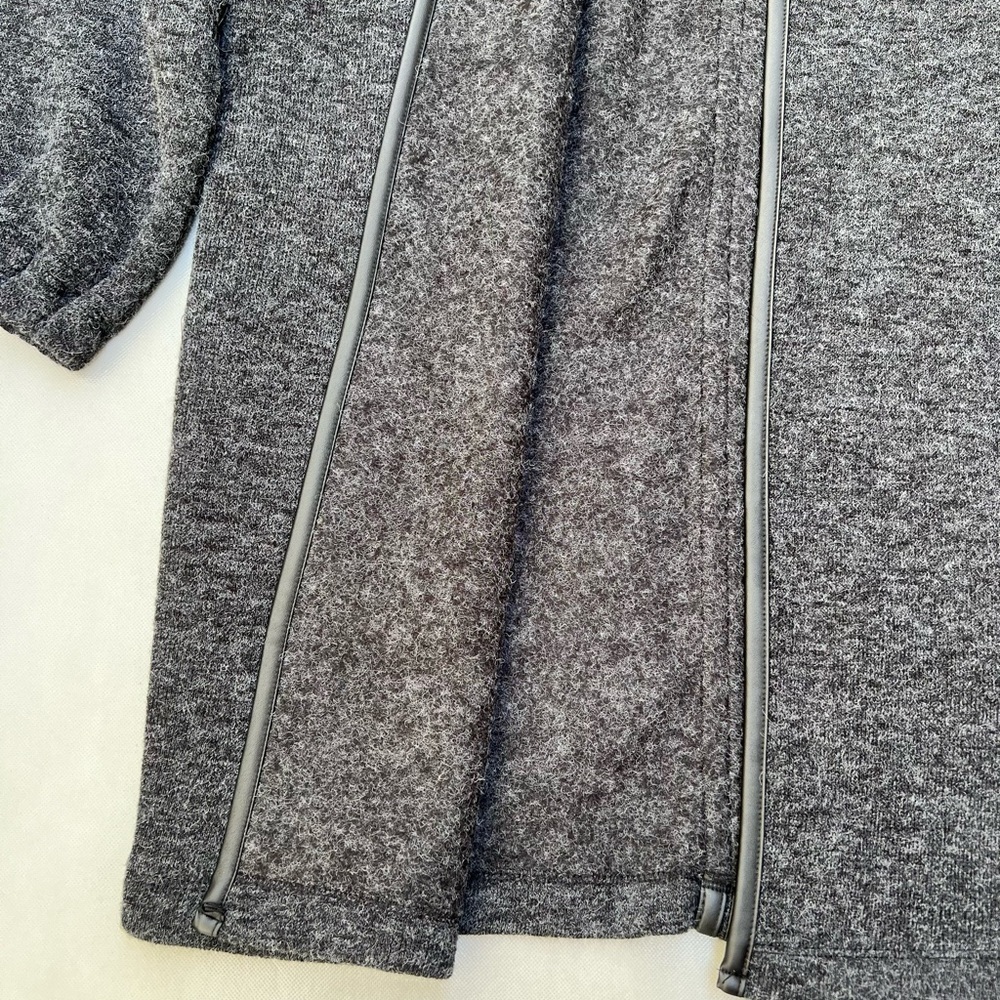 Splendid Faux Leather Trim Cardigan - Picture 7 of 7